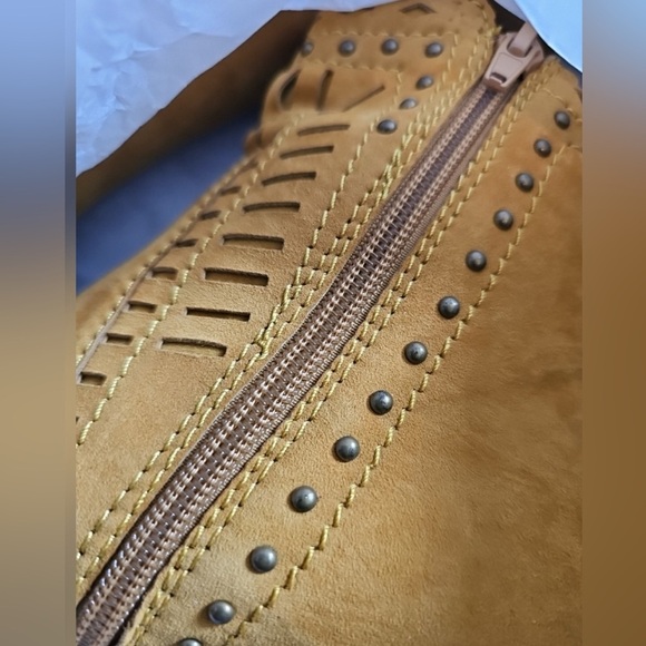 Sundance - Silent D Mustard Ankle Boots - Picture 9 of 9